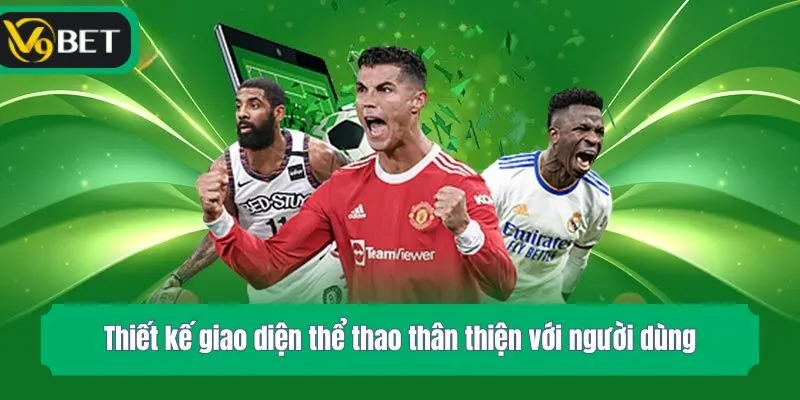 Thiết kế giao diện thể thao thân thiện với người dùng